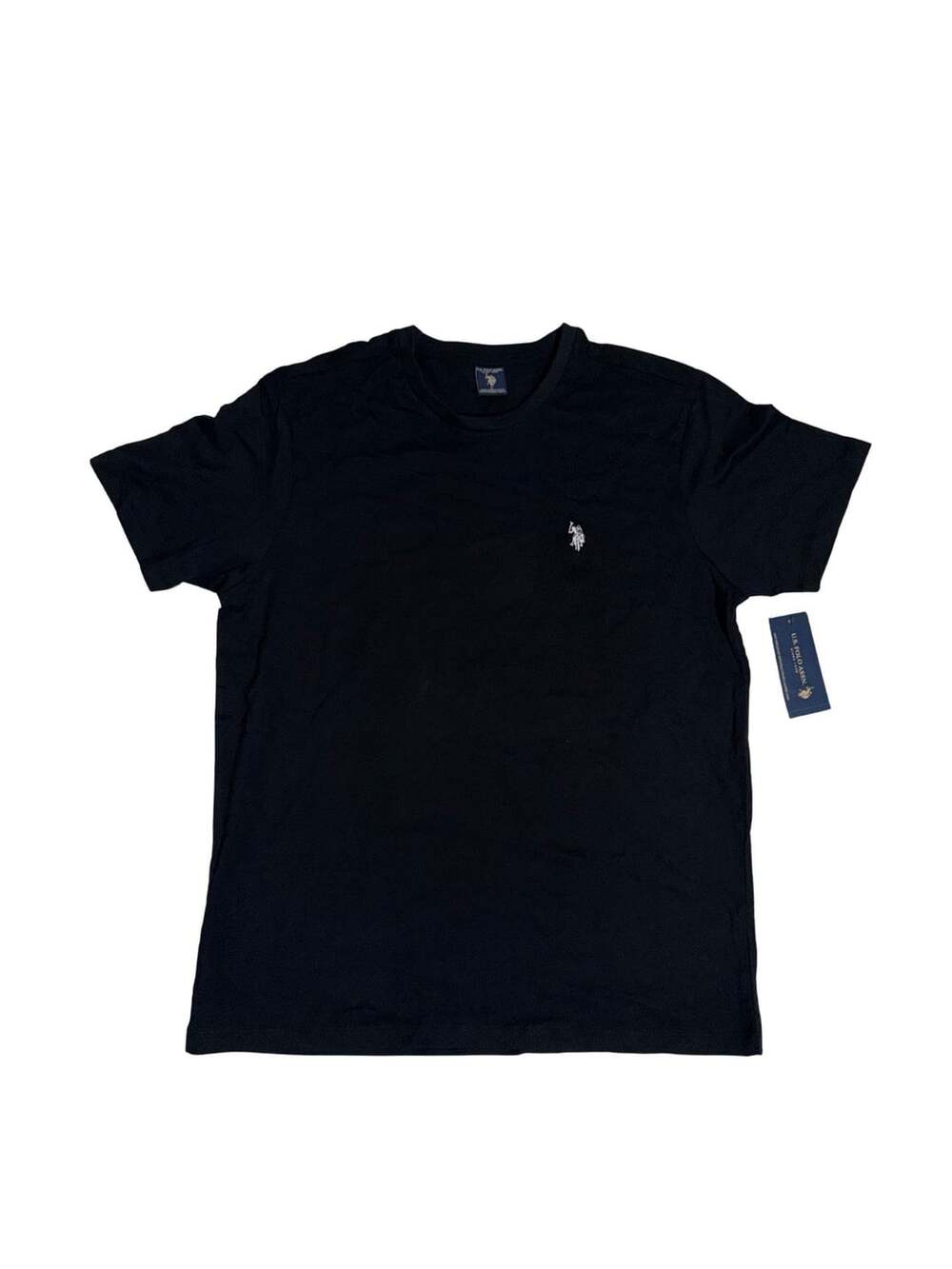 U.S. Polo Assn. Men's Crewneck T-Shirt Black Size L